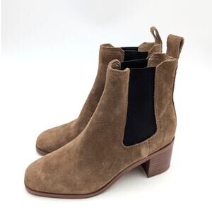 Steve Madden Rhiannon Chelsea Boots Women's Brown Suede Size US5M EU36